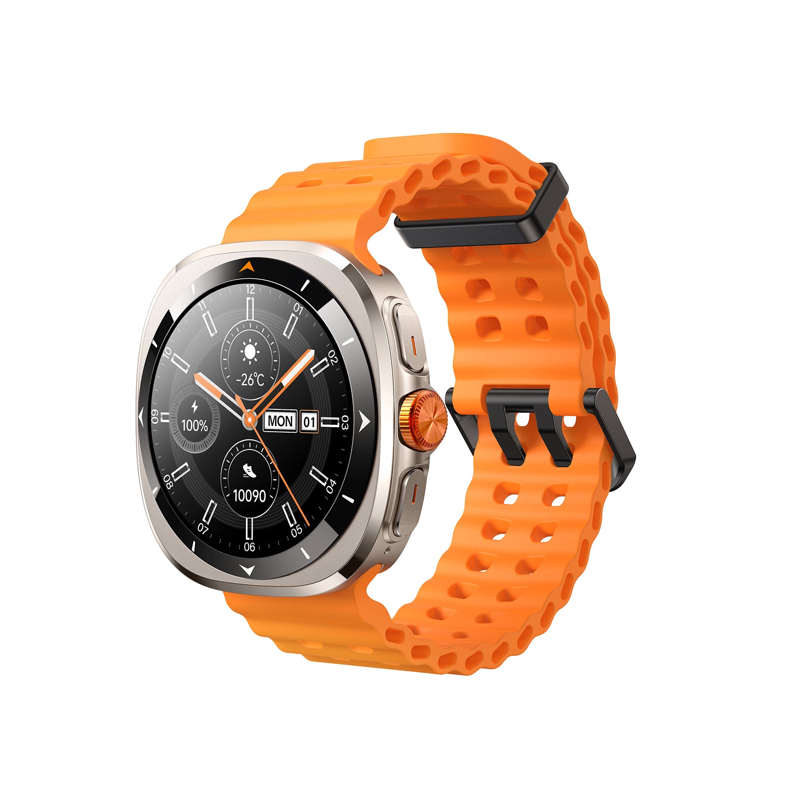 Joyroom JR-FV2 Smart Watch (Answer/Make Call)-Vitality Orange