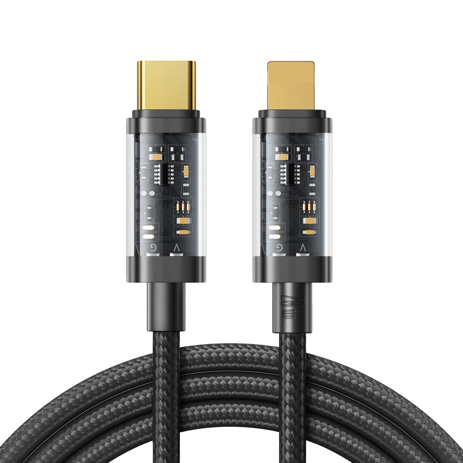 S-CL020A12/S-CL020A20 1M/2M 20W Type-C to Lightning Cable