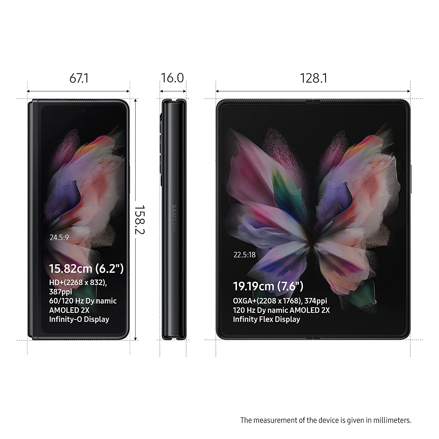 Samsung Galaxy Z Fold 3 12GB RAM 256 STORAGE 3