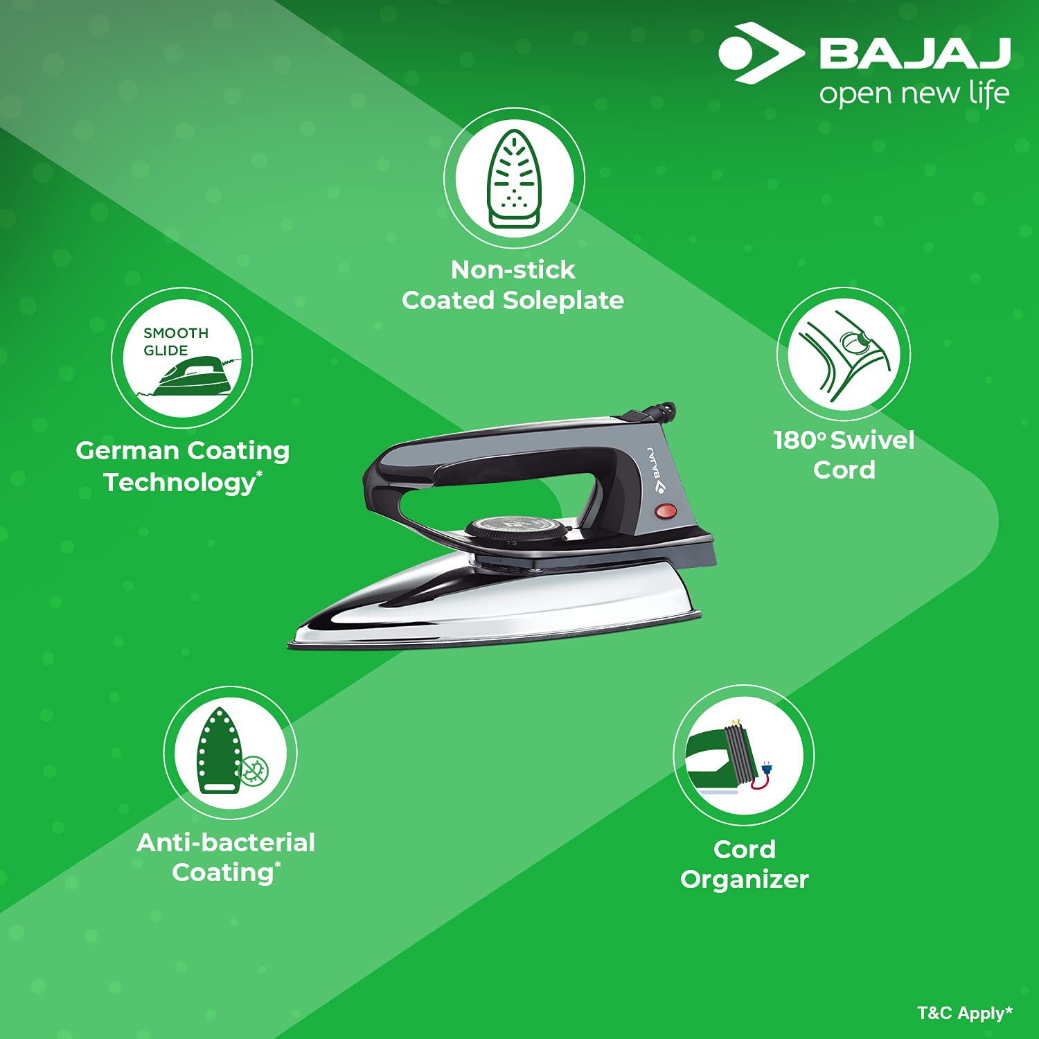 DX 2 dry Iron Black 600W 4