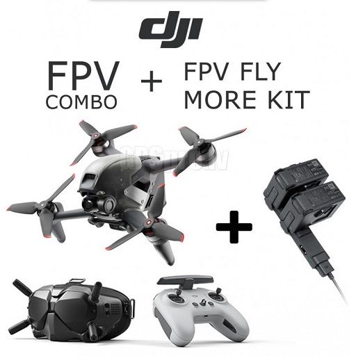 DJI FPV combo with Fly More Kit 2