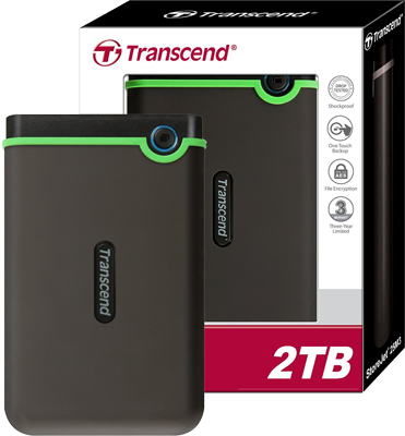 Portable Hard Drive 2 TB Transcend / External Hard 1