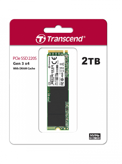 Transcend PCIe NVMe M.2 SuperSpeed SSD - 2 TB 1