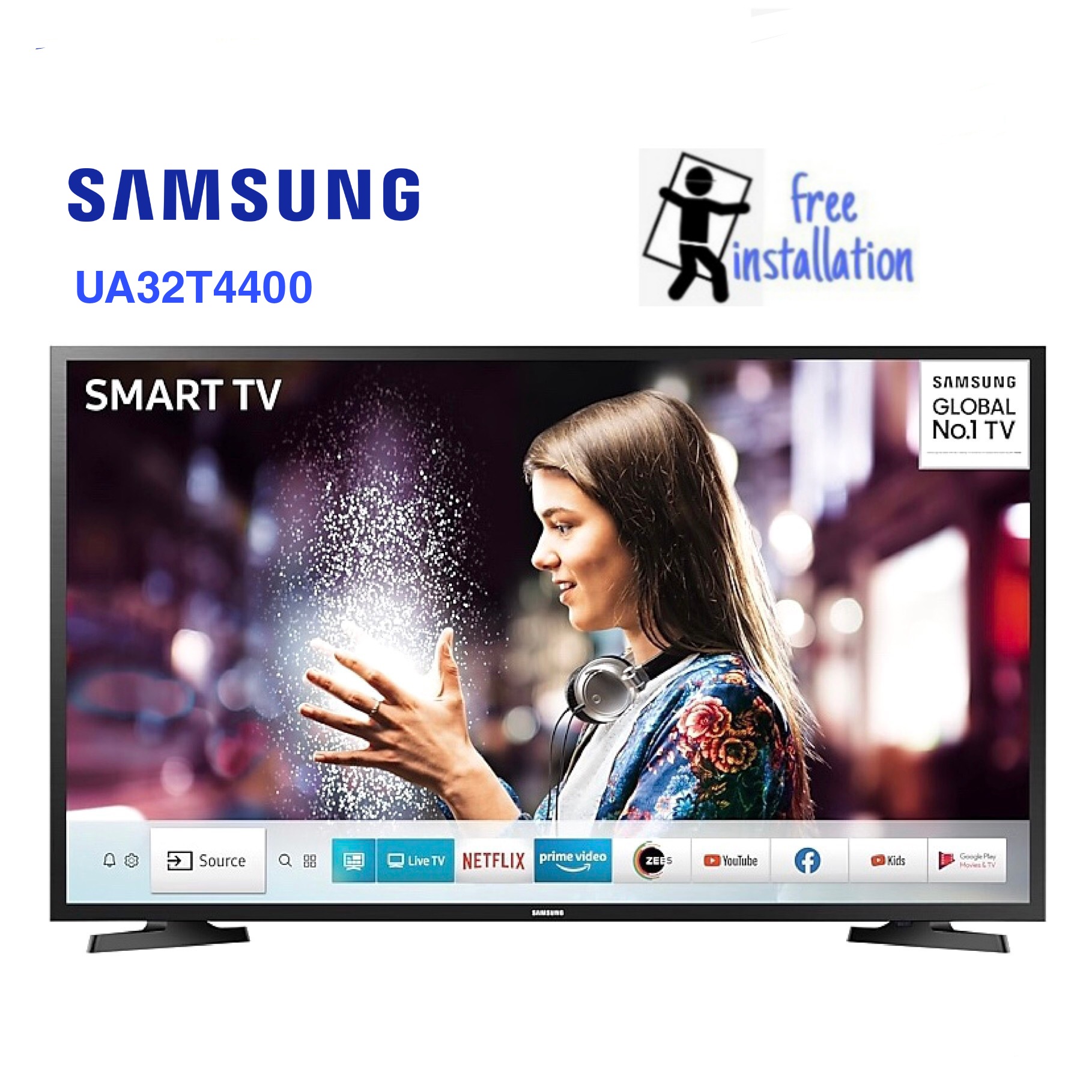 SAMSUNG UA32T4400 - 32" Smart HD LED TV 2020 3