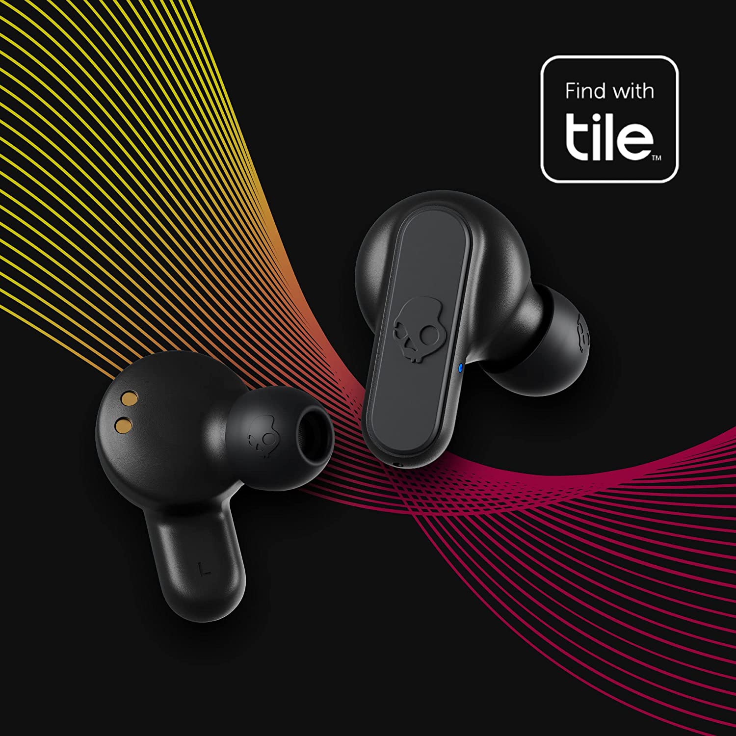 Skullcandy Dime 2 in-Ear True Wireless Earbuds with Mic (Black) 3