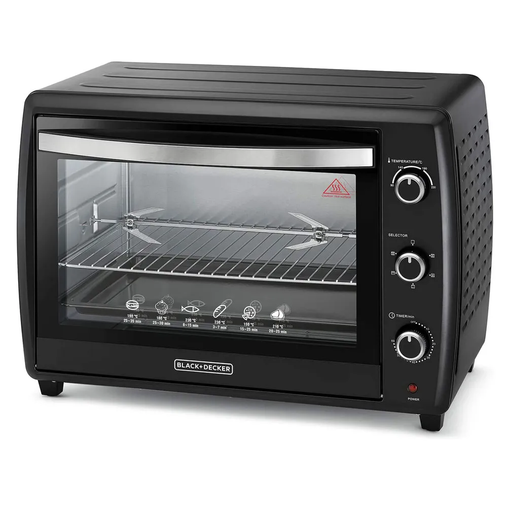 Black+Decker 70L Double Glass Toaster OvenTRO70RDG-B5 1