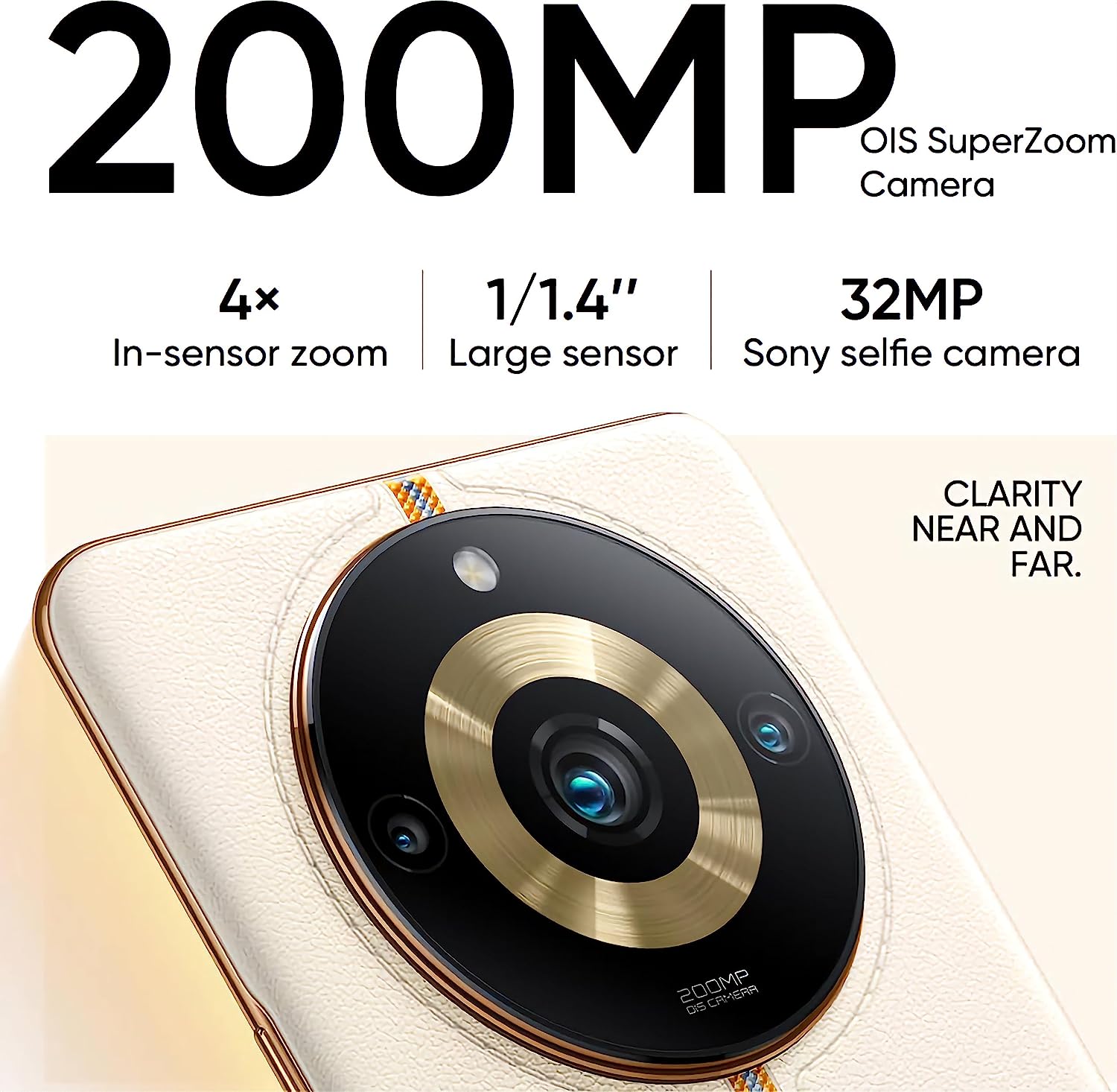 Realme 11 Pro Plus With 6.7 Inches Amoled Display , 200 MP Triple Camera , Under Display Fingerprint sensor , Li-Po 5000mAh Powerful Battery 2