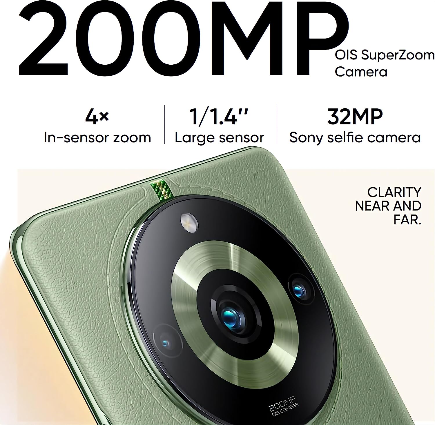 Realme 11 Pro Plus With 6.7 Inches Amoled Display , 200 MP Triple Camera , Under Display Fingerprint sensor , Li-Po 5000mAh Powerful Battery 13