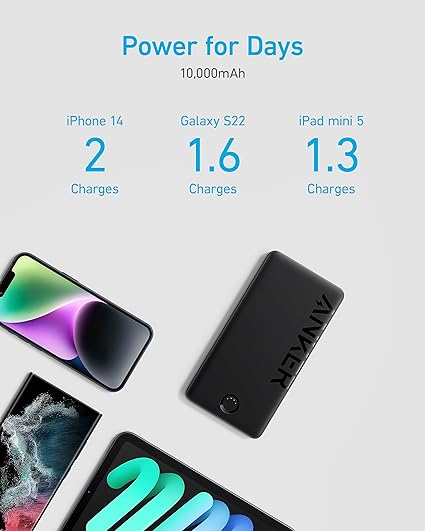 Anker 323 10000 mAh Powerbank 6