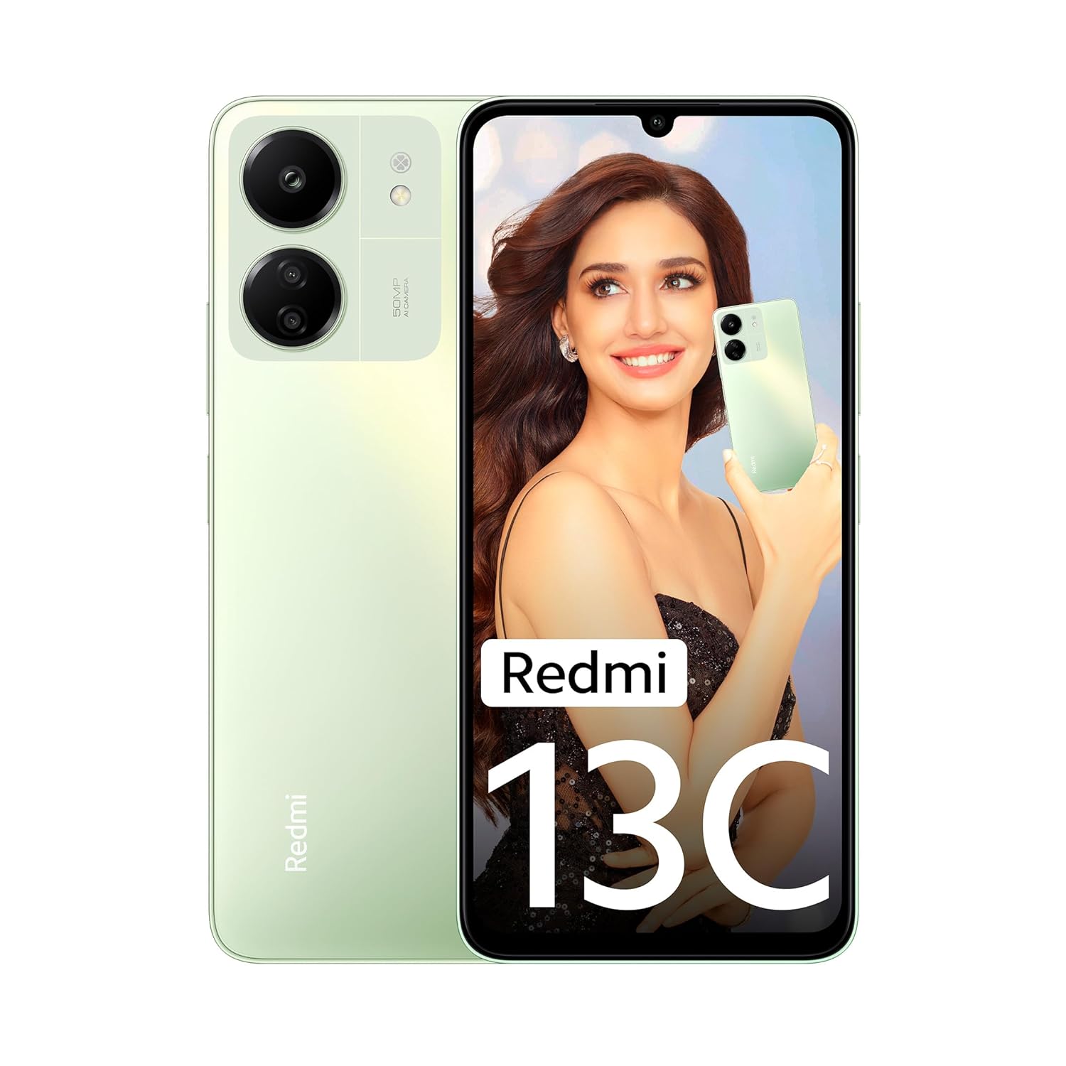 Redmi 13C (8GB RAM, 256GB Storage) | MediaTek Dimensity 6100| 90Hz Display 1
