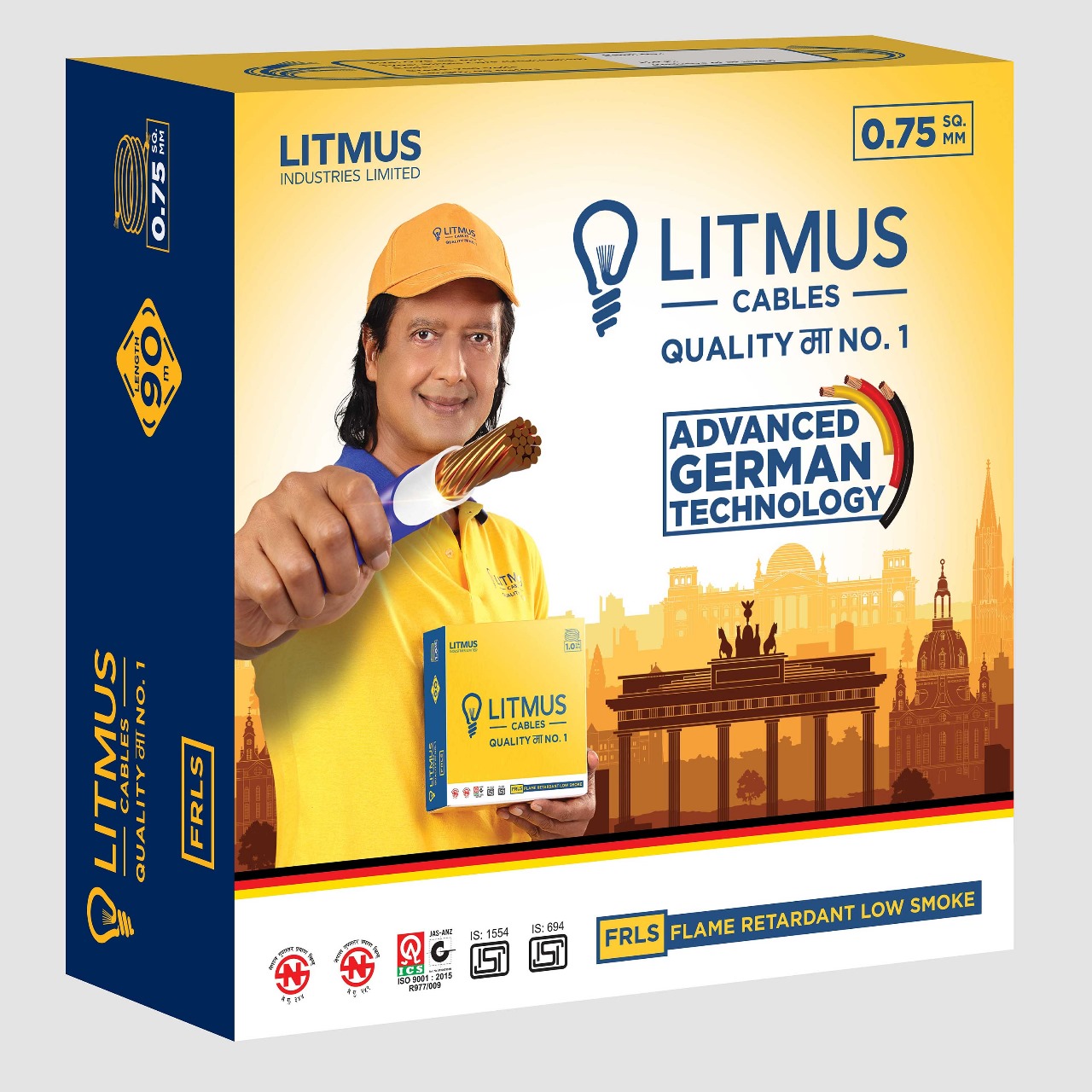 LITMUS FIRE RETARDANT LOW SMOKE (FRLS) - 4 mm 2