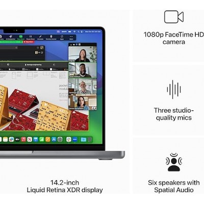 Apple MacBook Pro 14 Inch (M3 Max) 14-Core CPU 30-Core GPU 36GB Unified Memory 1TB SSD Storage 2