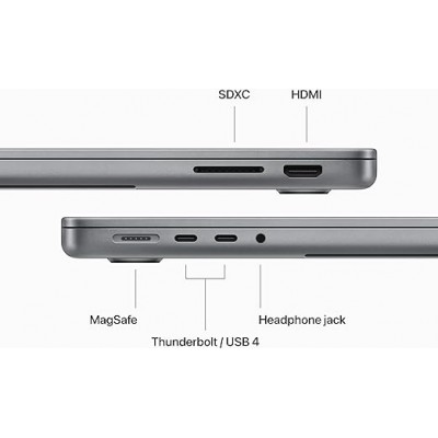 MacBook Pro (14-Inch, M3 Pro, 2023) - 11C CPU - 14C GPU, 18GB, 512GB 3